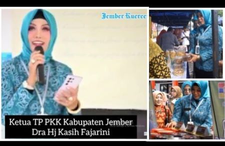 Hj Kasih Fajarini Datang dan Meriahkan Pasar Murah Ramadhan di Patrang dan Sumbersari